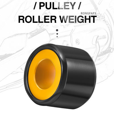 18g Motorcycle Scooter Pulley Ball Variator Roller For PCX PCX125PCX150 KWN Iron Yellow Paint